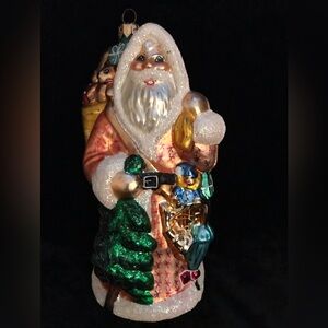 Christopher Radko Santa Claus Ornament